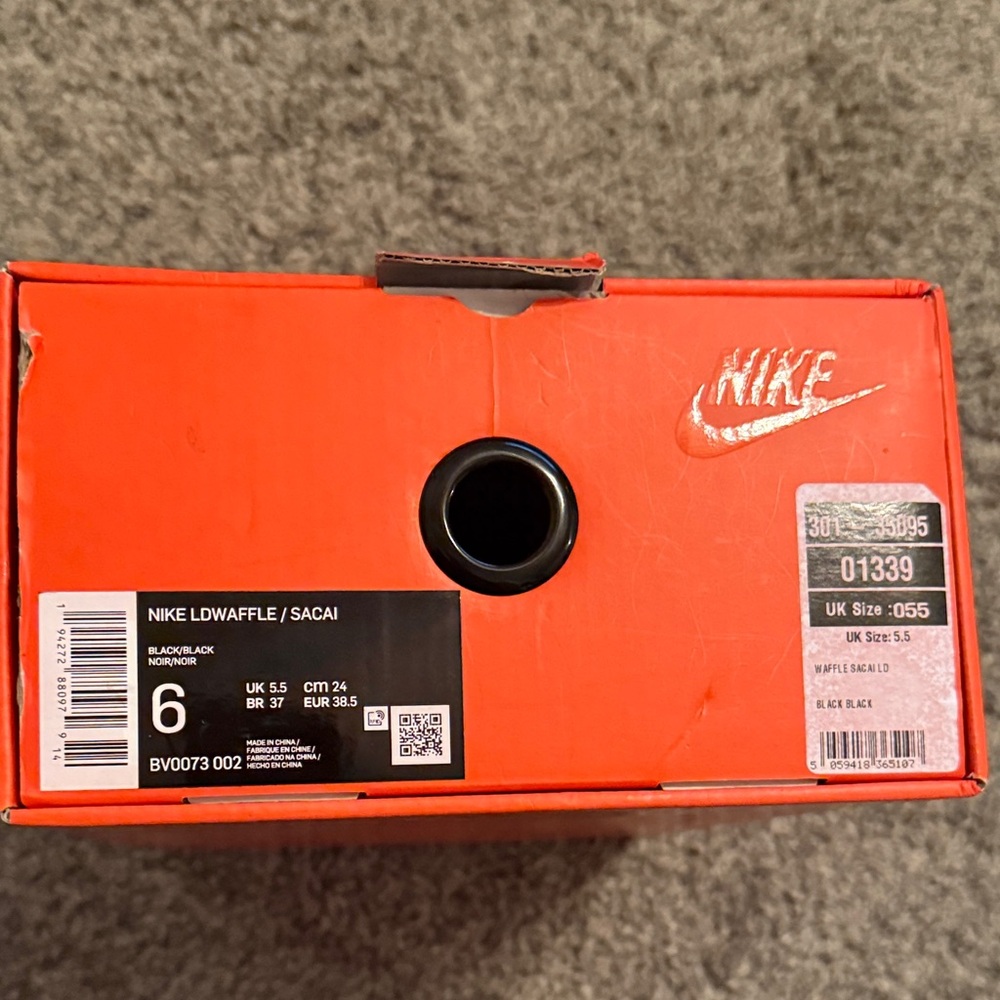 Nike LD Waffle Sacai Sneakers Size 6 Men - Picture 8 of 8